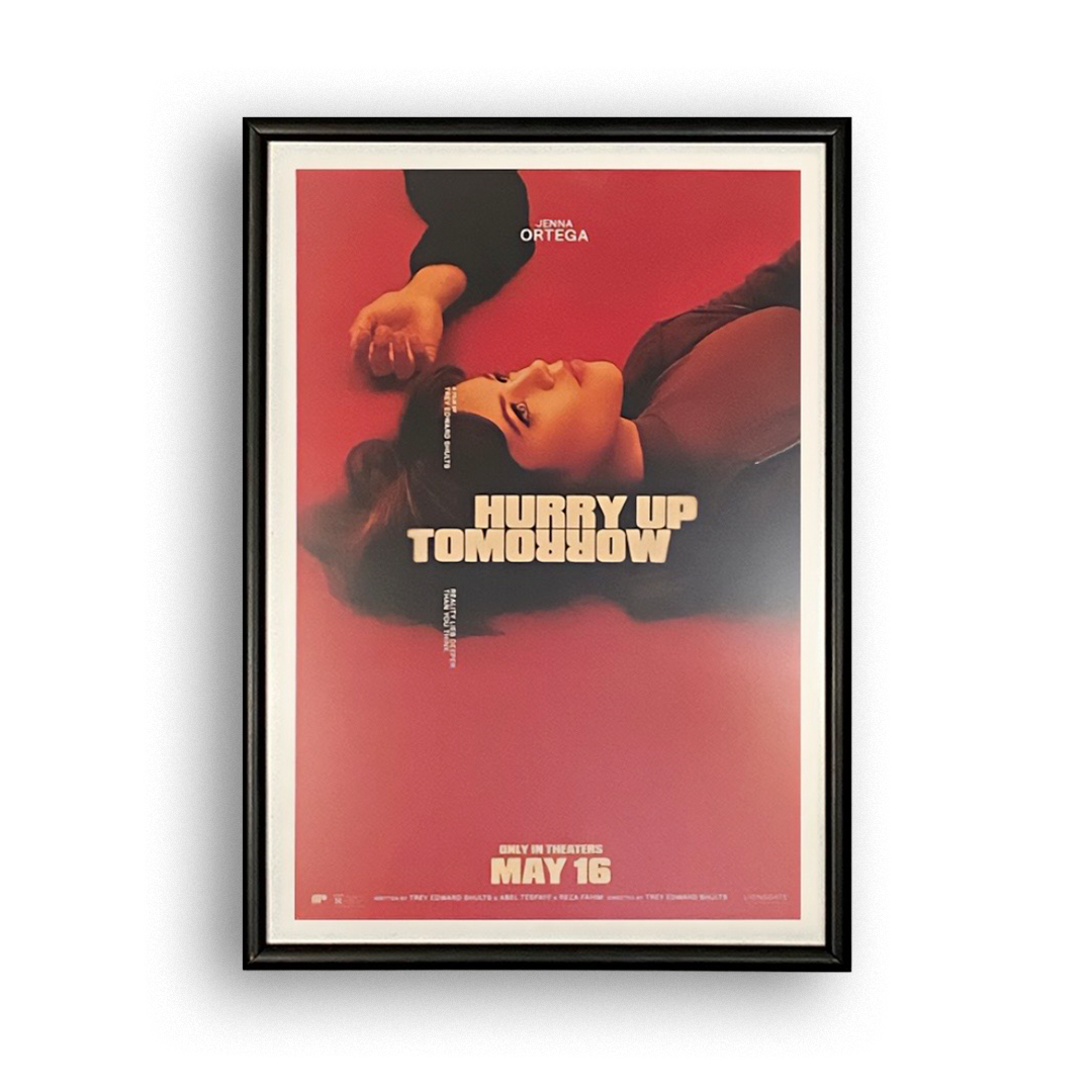 Cuadro Hurry Up Tomorrow Rojo 03