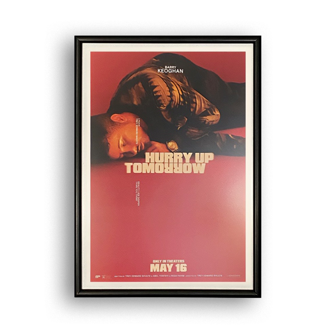 Cuadro Hurry Up Tomorrow Rojo 02