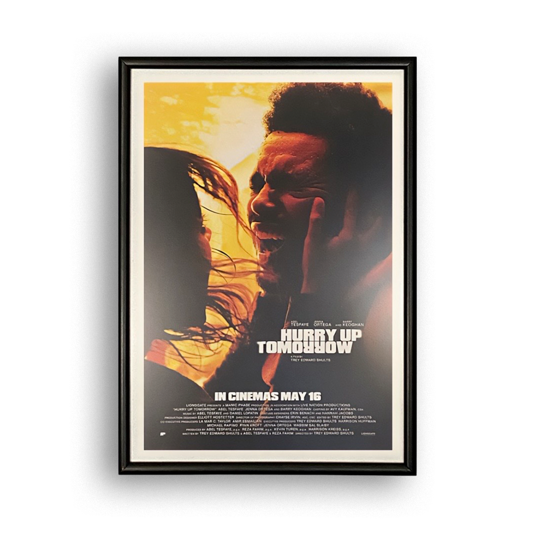 Cuadro Hurry Up Tomorrow Amarillo