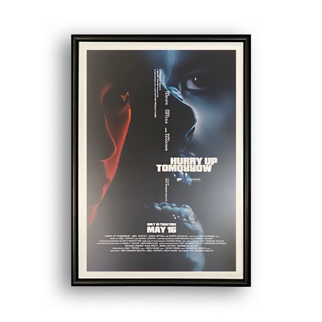 Cuadro Hurry Up Tomorrow Azul 03