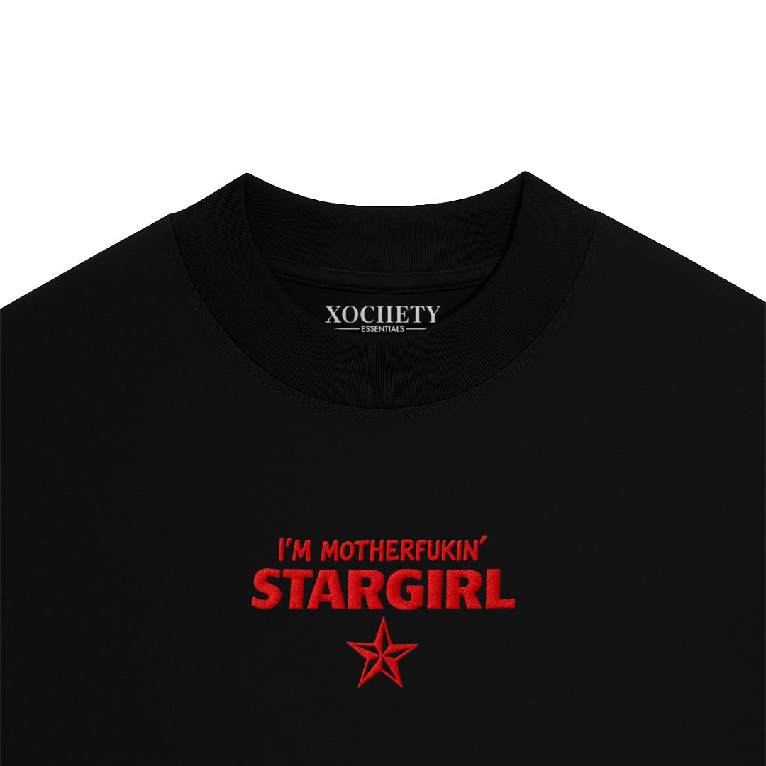 Playera Semi Oversize Stargirl Roja